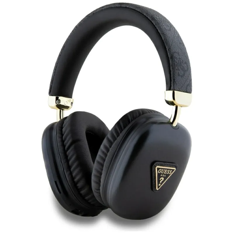 Guess 4G Triangle Logo - Wireless Over-Ear Headphones Bluetooth V5.3 (black)