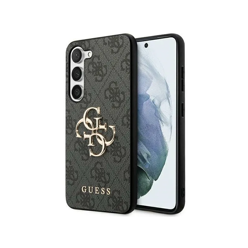 Guess 4G Big Metal Logo - Case Samsung Galaxy A55 5G (black)