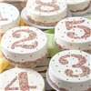 Cake stencil Algon Number 1 36 Units