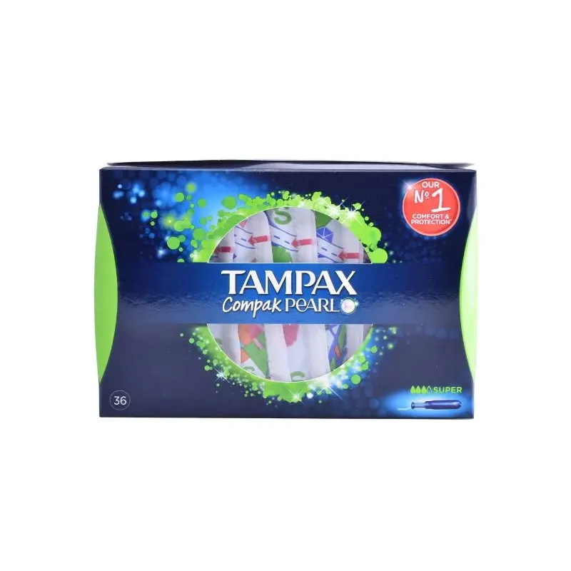Tampax Pearl Compak Super 36 Units