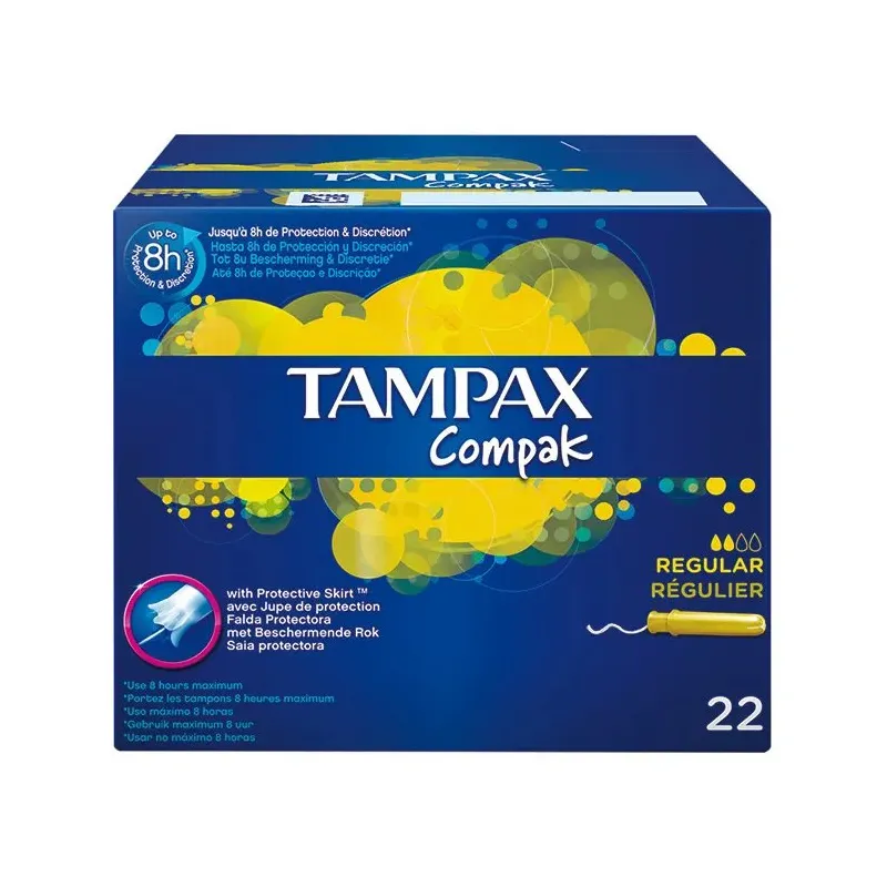 Tampax Compak Regular 22 Units
