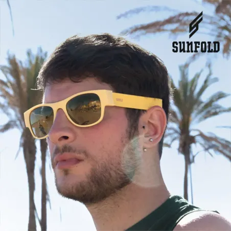 Unisex saulesbrilles ar atlokāmu vāku