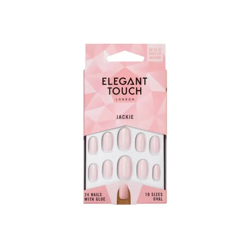 Искусственные ногти Elegant Touch Polished Colour Jackie 24 Предметы (24 uds)