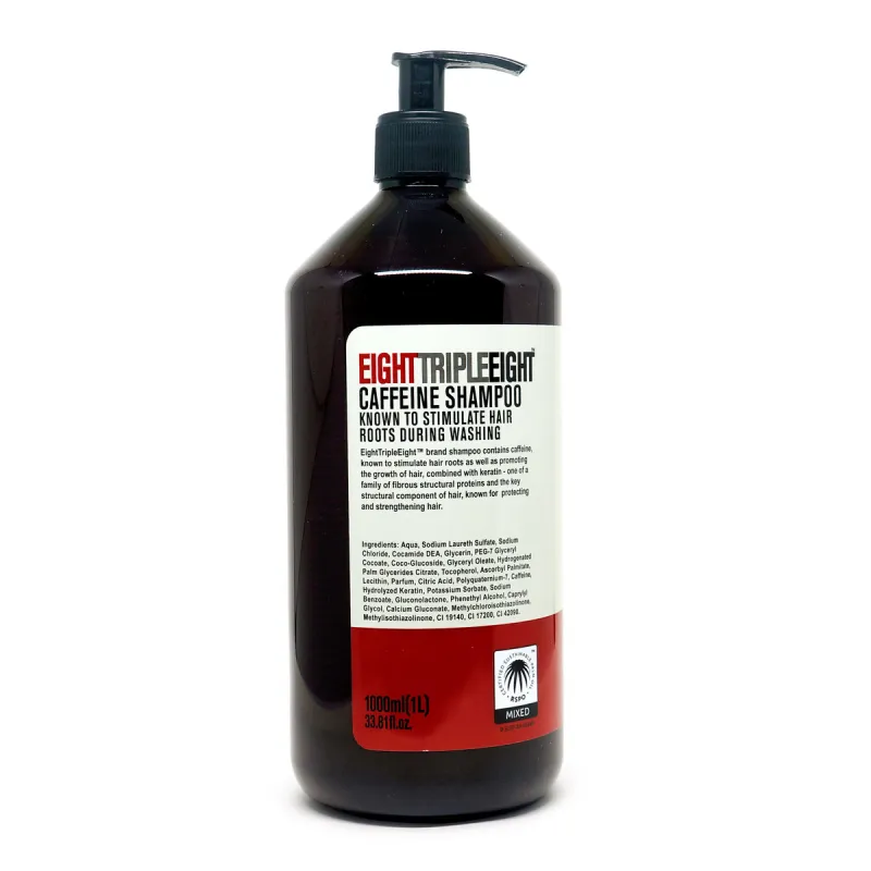 Eight Triple Eight Caffeine Shampoo 1000 ml