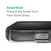 Speck Presidio Perfect-Clear with Impact Geometry + MagSafe - iPhone 15 Plus / 14 Plus Case with MICROBAN Coating (Clear / Black