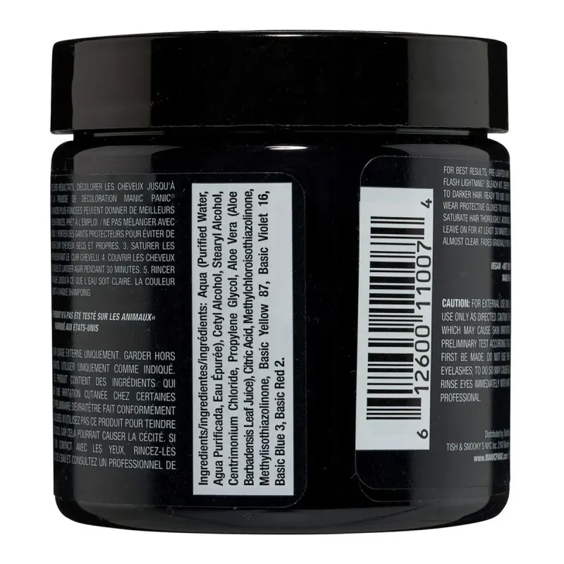 Püsivärv Classic Manic Panic ‎HCR 11007 raven (118 ml)