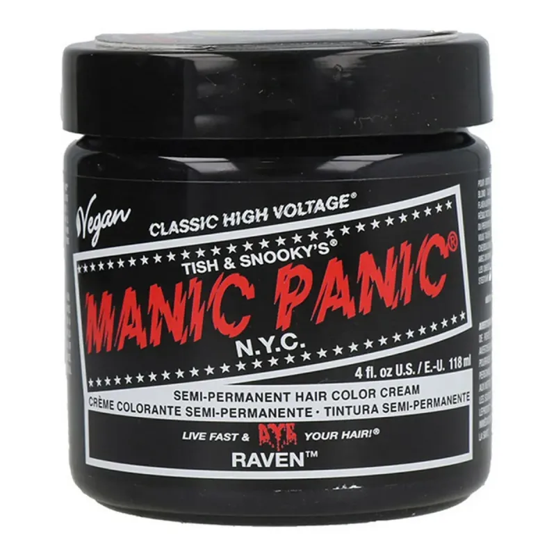Püsivärv Classic Manic Panic ‎HCR 11007 raven (118 ml)