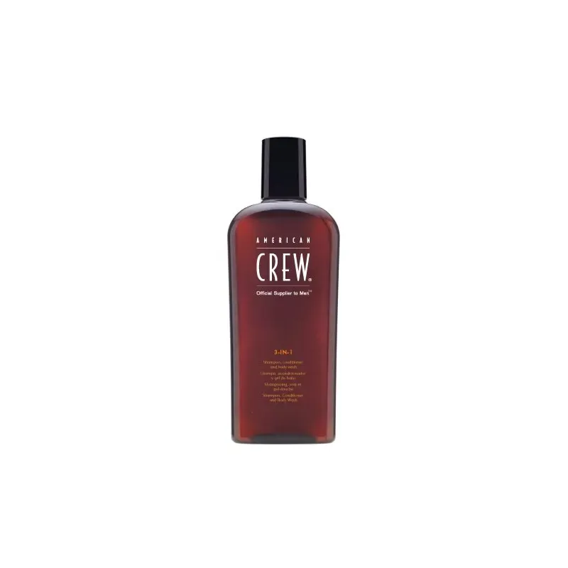 Šampoon American Crew 110089 250 ml 3-in-1 Dušigeel