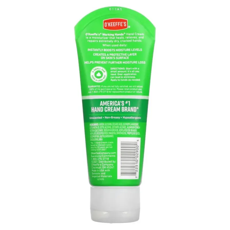 O'Keeffe's Working Hands Hand Cream Unscented
