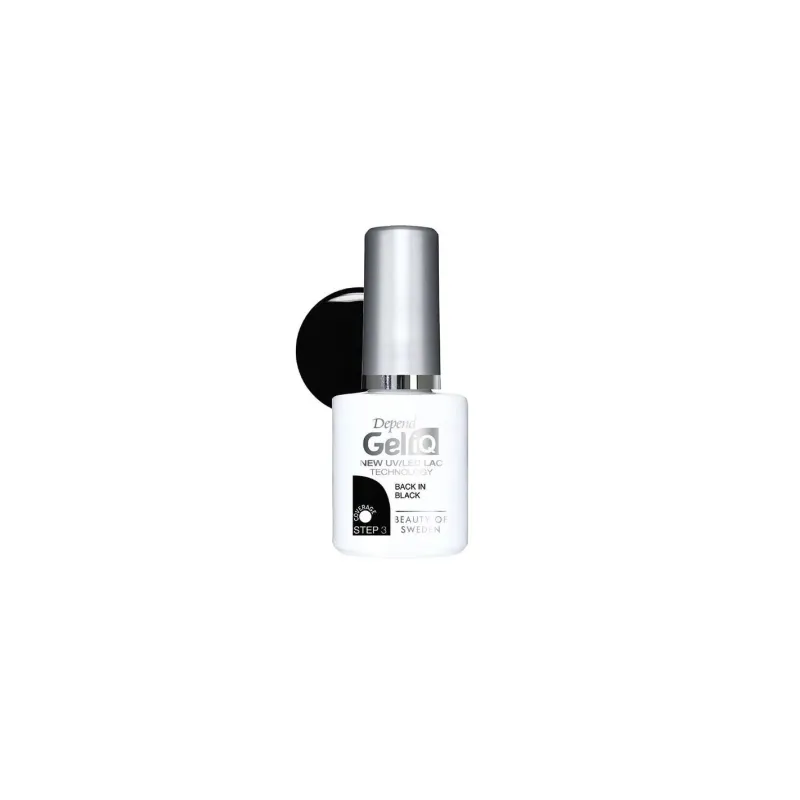 Лак для ногтей Beter Gel Iq Back In Black 5 ml