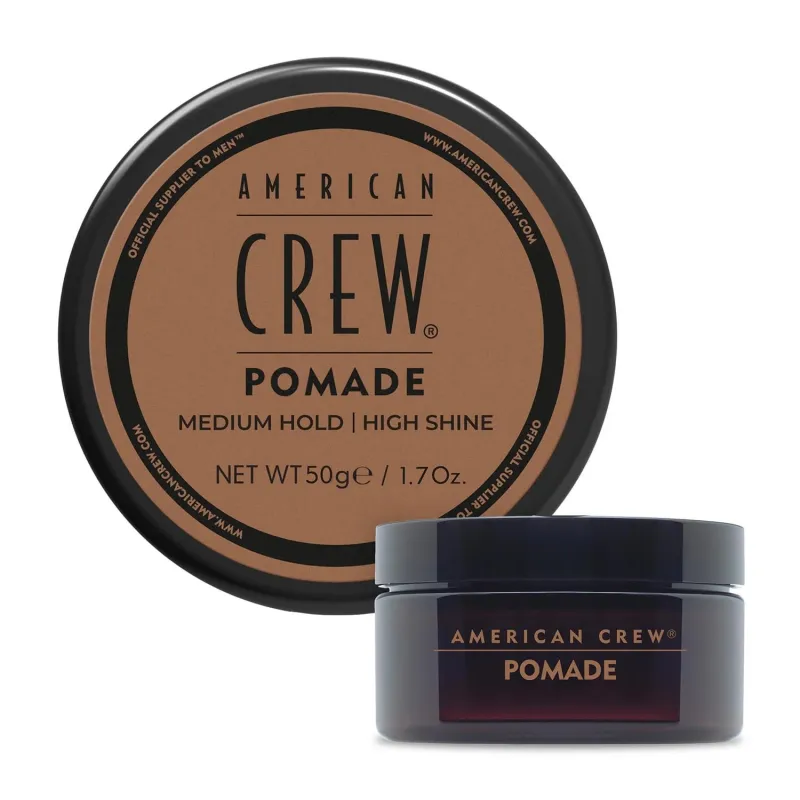 Keskmise tugevusega fikseeriv geel American Crew Pomade 50 g Salv
