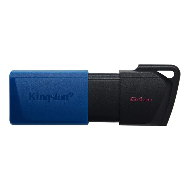 Muistitikku Kingston DTXM/64GB Avaimenperä Musta Sininen Musta/Sininen 64 GB