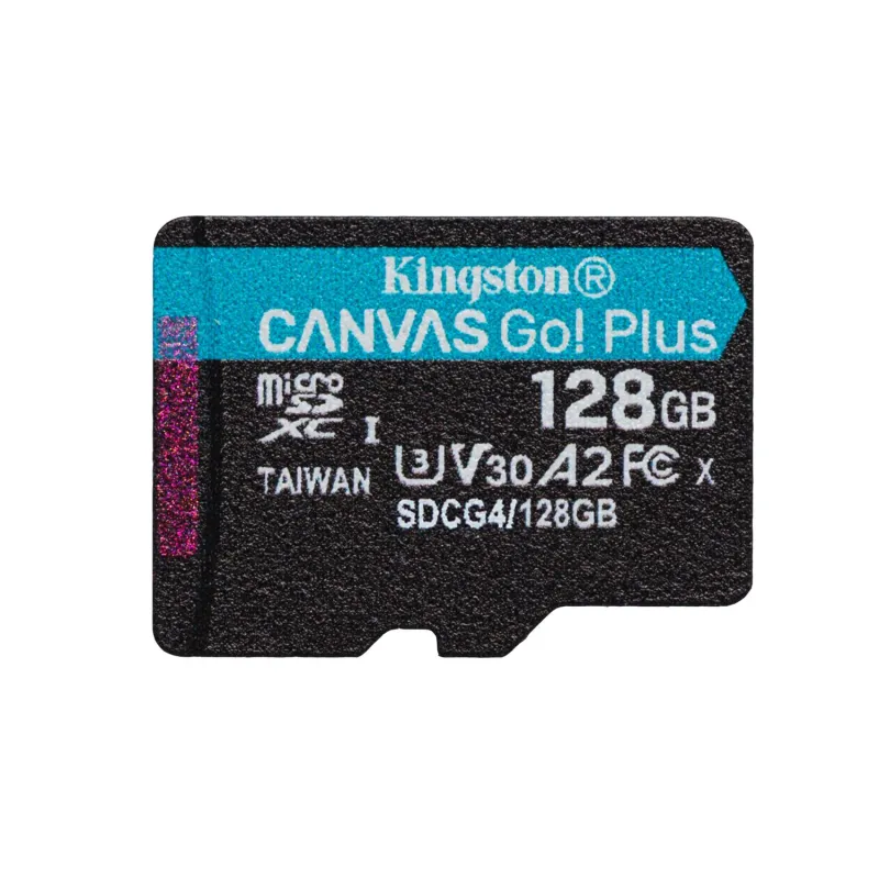 Mikro SD atminties kortelė su adapteriu Kingston SDCG4/128GBSP 128 GB
