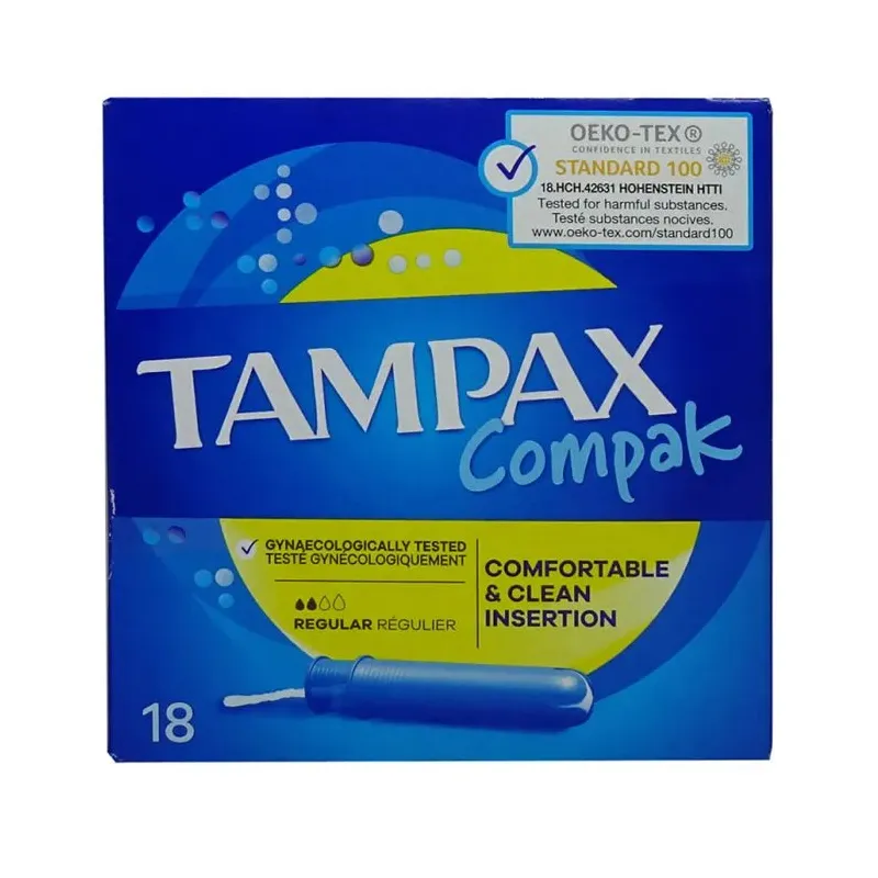 Tampax Compak Regular 18 Units