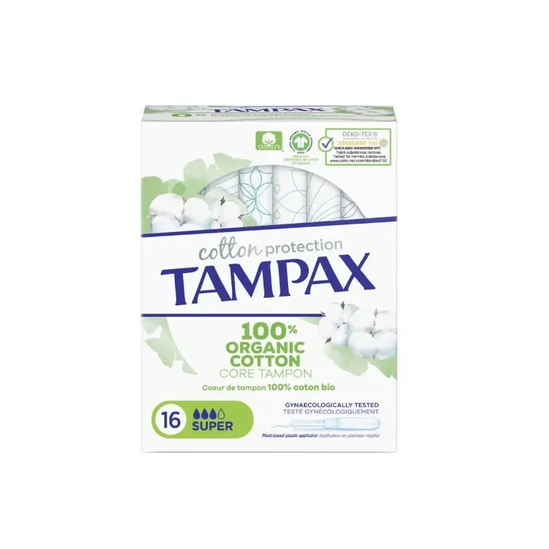 Tampax Organic Super Tampon 16 Units