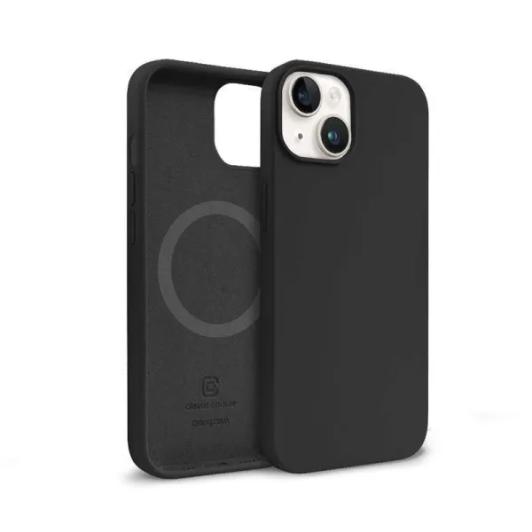 Crong Color Cover Magnetic - iPhone 14 Plus MagSafe Case (Black)
