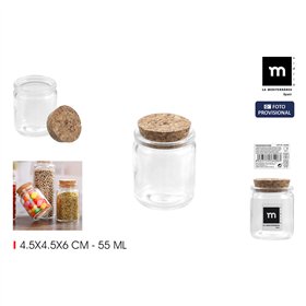 Glass Jar La Mediterránea (36 Units)