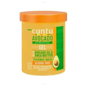 Shaping Gel Cantu Avocado Hydrating 524 g Avocado oil