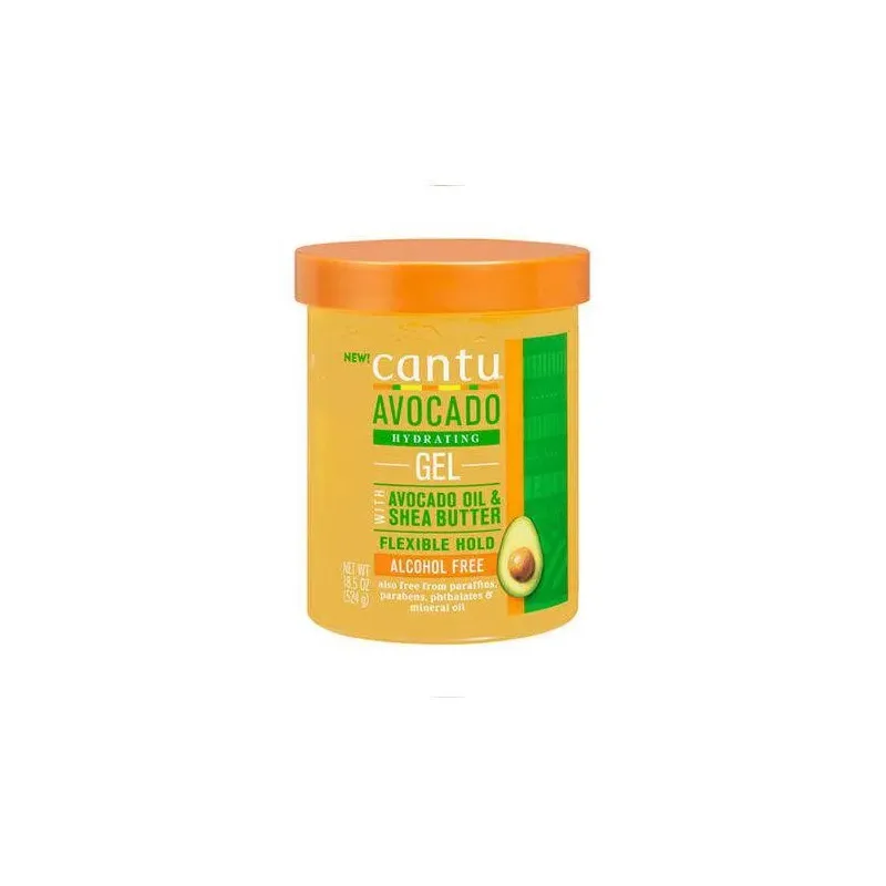 Shaping Gel Cantu Avocado Hydrating 524 g Avocado oil