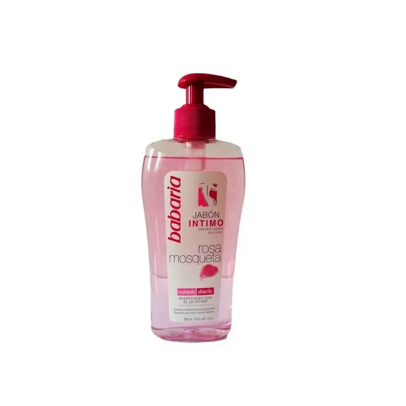 Мыло для интимной гигиены с шиповником Babaria Rosa Mosqueta 300 ml