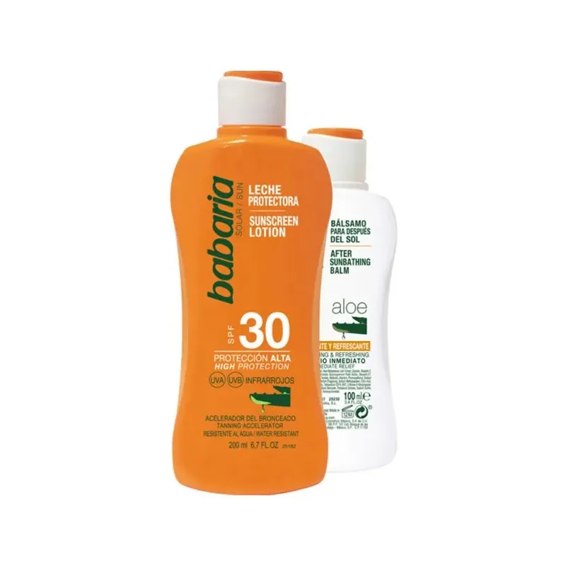 Apsauga nuo saulės Babaria 1004-05424 Spf 30 2 Dalys