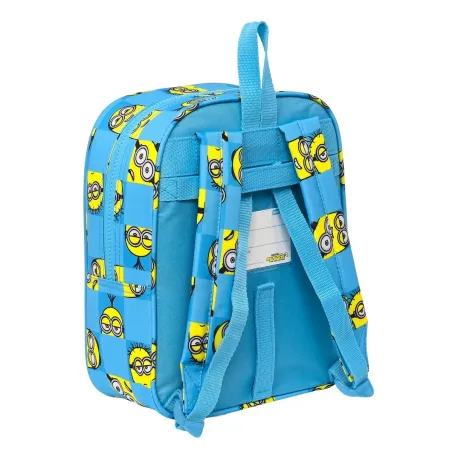 Koolikott Minions Minionstatic Sinine (22 x 27 x 10 cm)