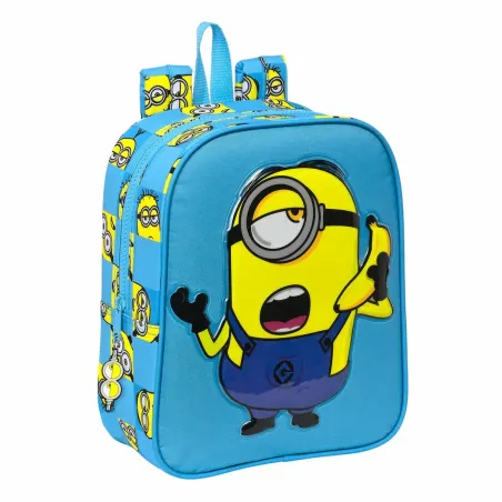 Koolikott Minions Minionstatic Sinine (22 x 27 x 10 cm)