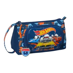 Skolas soma ar aksesuāriem Hot Wheels Speed club Orange 20 x 11 x 8,5 cm (32 gabali)