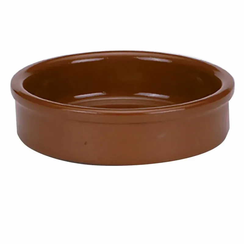 Saucepan Raimundo Circular Baked clay Ceramic Brown (11 cm)