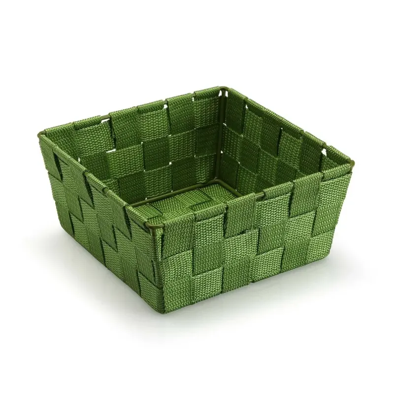 Krepšelis „Versa Medium“ tamsiai žalias tekstilinis 19 x 9 x 19 cm