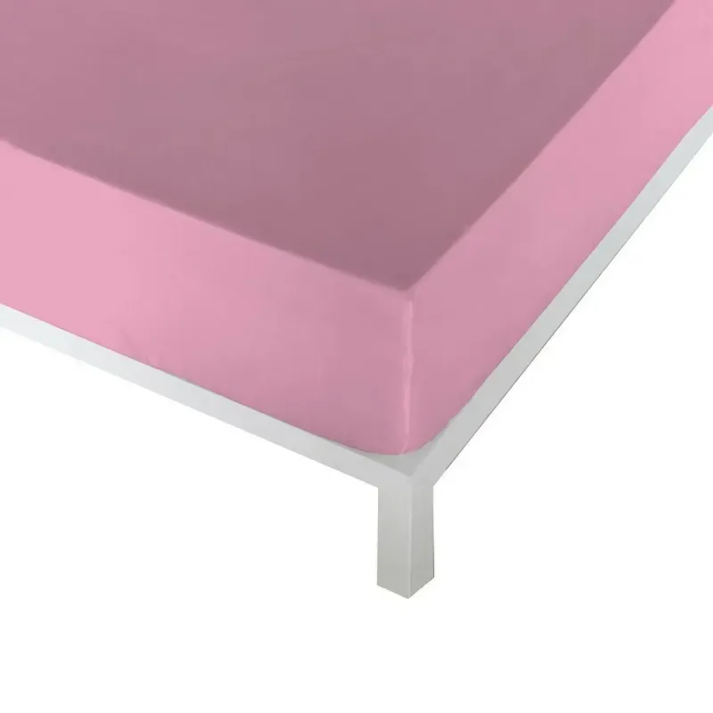 Linakott Naturals BAJERA (DRAP HOUSSE) Hele roosa 90 x 190/200 cm (Üheinimesevoodi)
