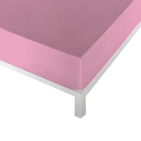 Простыня на резинке Naturals BAJERA (DRAP HOUSSE) Light Pink 90 x 190/200 см (односпальная)