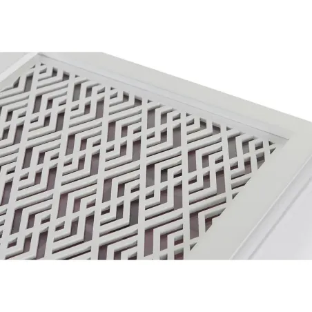 Kellorasia DKD Home Decor Valkoinen Vaaleanpunainen Kristalli Puu MDF 29 x 20 x 9 cm (12 osaa)