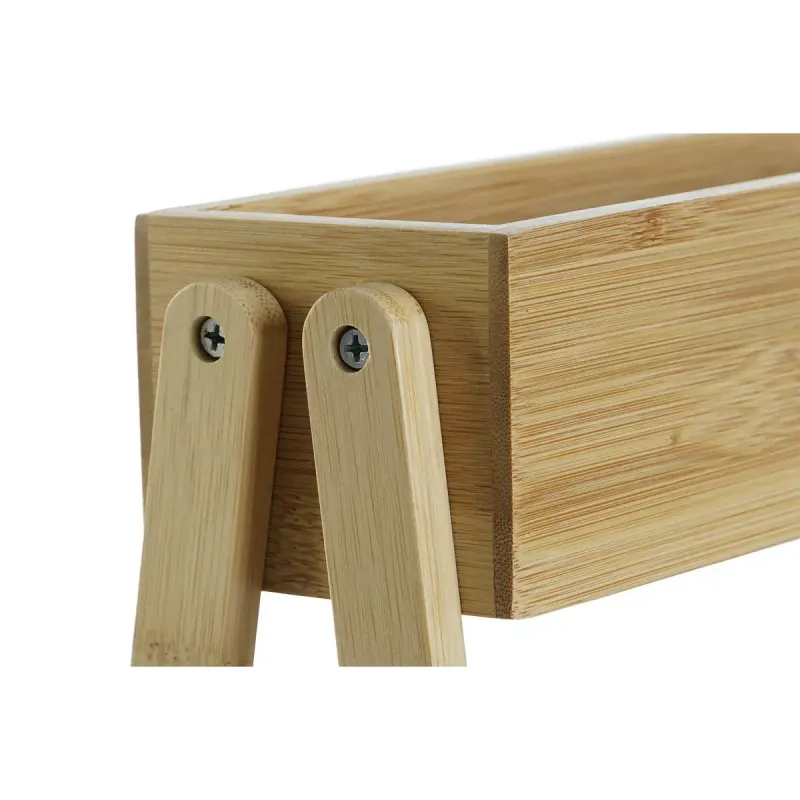 Plaukts DKD mājas dekoram, koka, bambusa, 27 x 12 x 25 cm