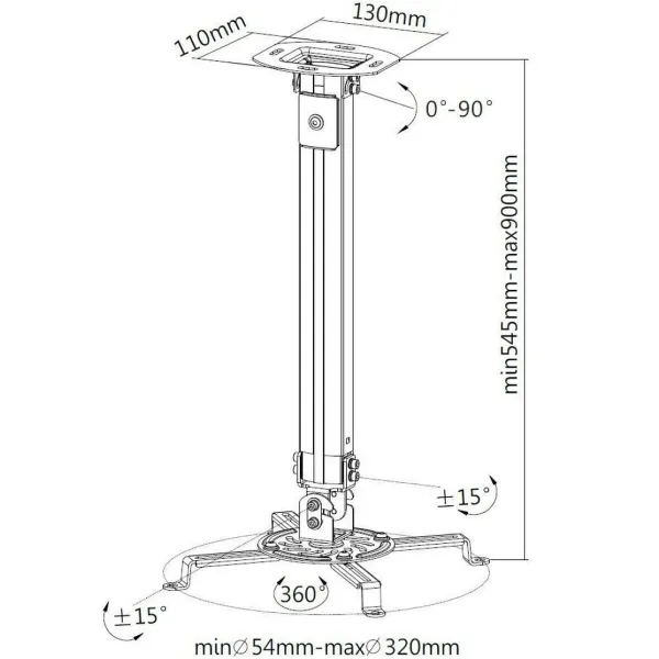Пюпитр Techly ICA-PM 18M