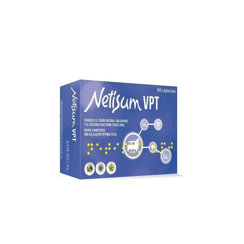 Phergal Netsium Netisum Vpt 60 Capsules