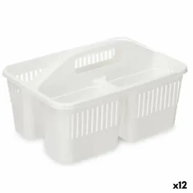 Organizatora tīrīšanas līdzeklis, balta plastmasa, 31,3 x 18 x 22 cm (1 gab.)