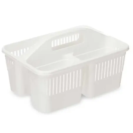 Organiser Cleaning White Plastic 31,3 x 18 x 22 cm (1 Units)