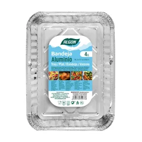 Set of trays Algon 18,2 x 13,5 x 3,8 cm Rectangular 4 Units