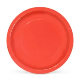 Lautassetti Algon Kartonki Kertakäyttöinen Punainen 10 osaa 20 x 20 x 1,5 cm