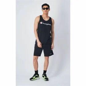 Tank Top Men Champion Top Black