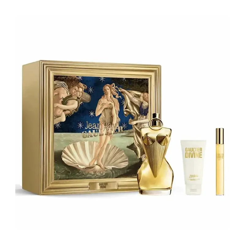 Jean Paul Gaultier Divine Eau De Perfume Spray 100ml Set 3 Pieces