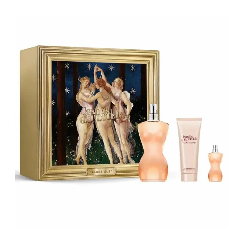 Naiste parfüümi komplekt Jean Paul Gaultier CLASSIQUE EDT 3 Tükid, osad