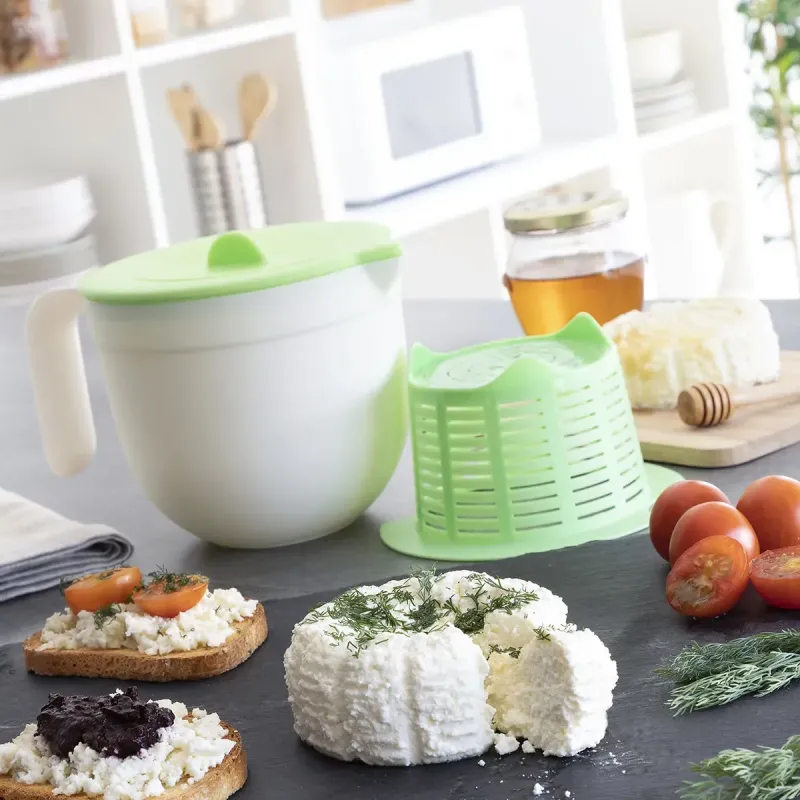 Värske Juustu Valmistamise Vorm Kasutusjuhendi ja Retseptidega Freashy InnovaGoods