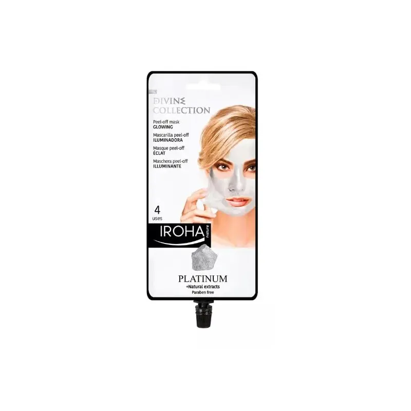 Veido kaukė Peel Off Iroha Platinum