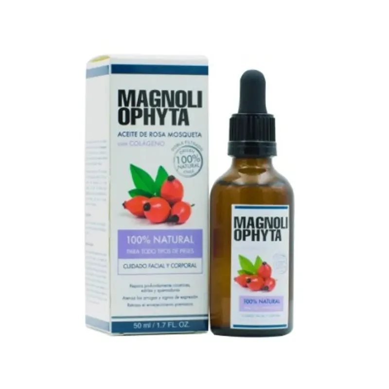 Näoõli Magnoliophytha Aceite De Rosa Mosqueta 30 ml 50 ml Kollageeniga Kibuvits