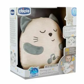 Pliušinis žaislas, leidžiantis garsus Chicco Katė Balta