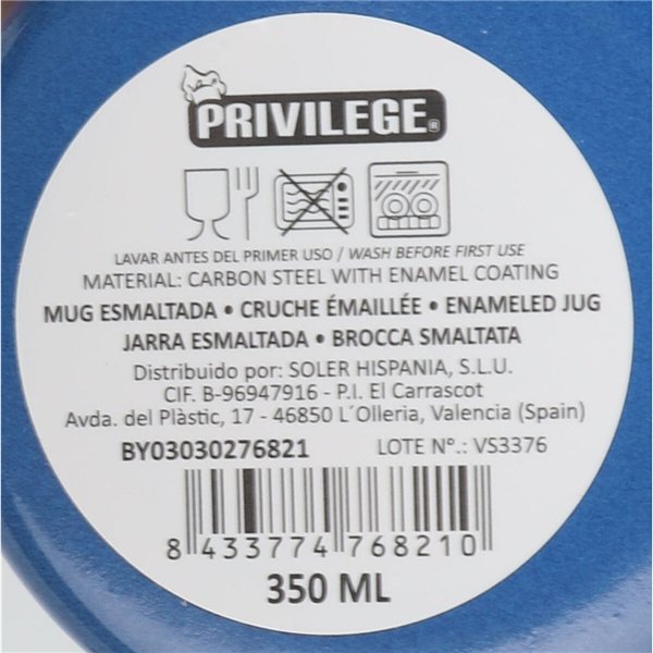 Mug Privilege 0,35 L (24 Units)