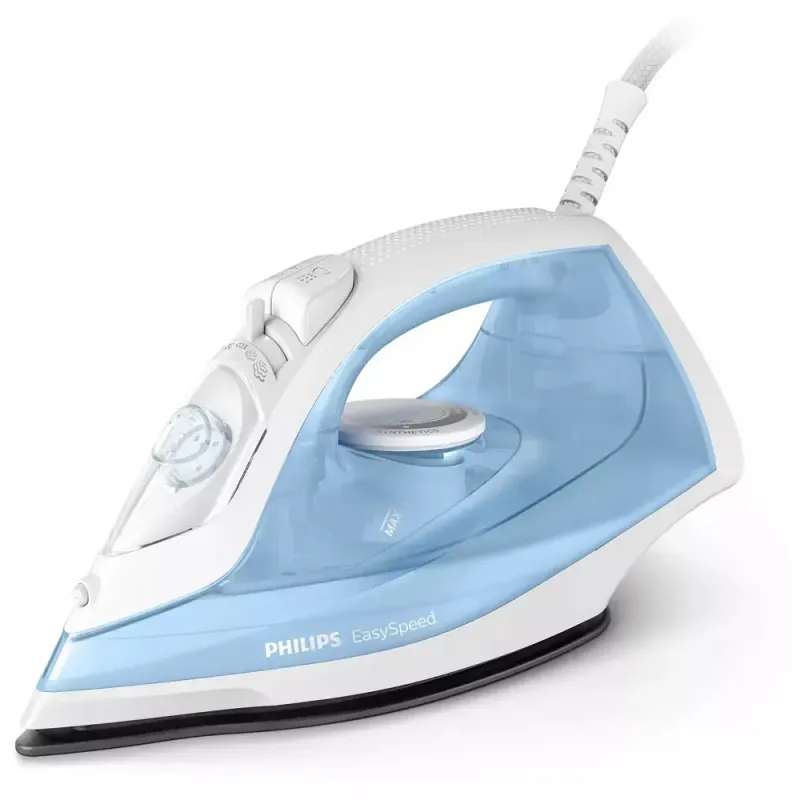Tvaika gludeklis Philips EasySpeed 90 gr/min zils 2000W (precīzs)