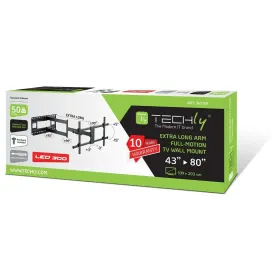 Sieninis laikiklis Techly ICA-PLB 490 43" 80